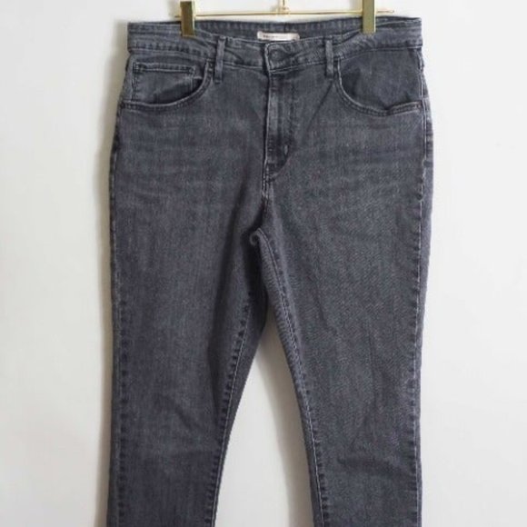 Levi's High Rise Skinny Jeans in Grey 32 - Picture 3 of 5